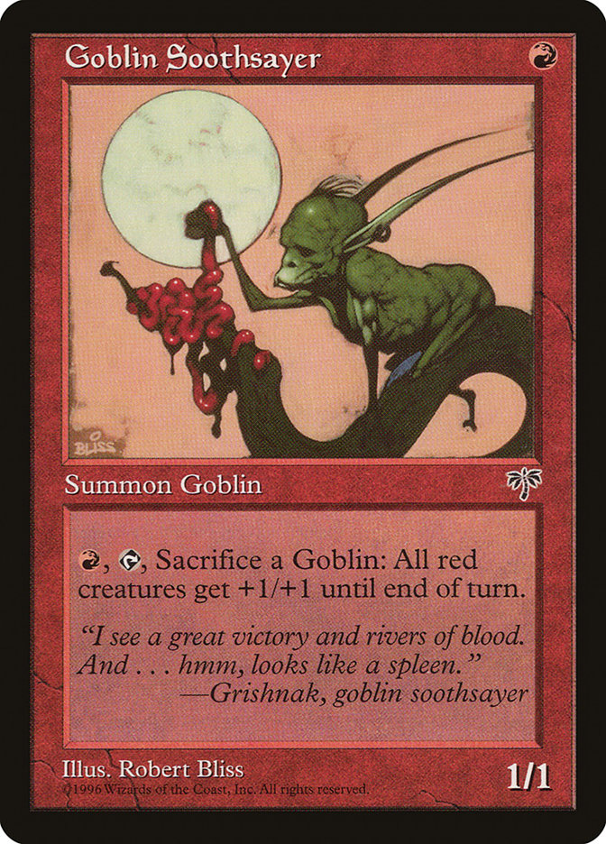 Goblin Soothsayer [Mirage] | Card Merchant Takapuna