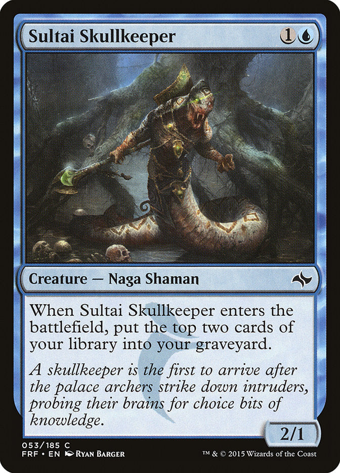 Sultai Skullkeeper [Fate Reforged] | Card Merchant Takapuna