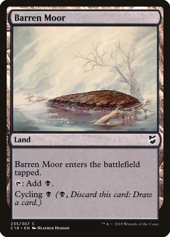 Barren Moor [Commander 2018] | Card Merchant Takapuna