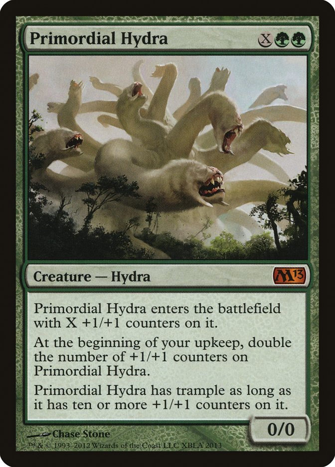 Primordial Hydra (Duels of the Planeswalkers Promos) [Duels of the Planeswalkers Promos 2013] | Card Merchant Takapuna