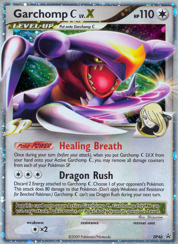 Garchomp C LV.X (DP46) [Diamond & Pearl: Black Star Promos] | Card Merchant Takapuna