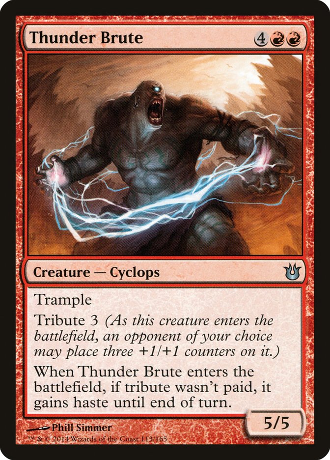 Thunder Brute [Born of the Gods] | Card Merchant Takapuna