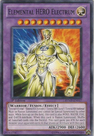 Elemental HERO Electrum [RYMP-EN017] Common | Card Merchant Takapuna