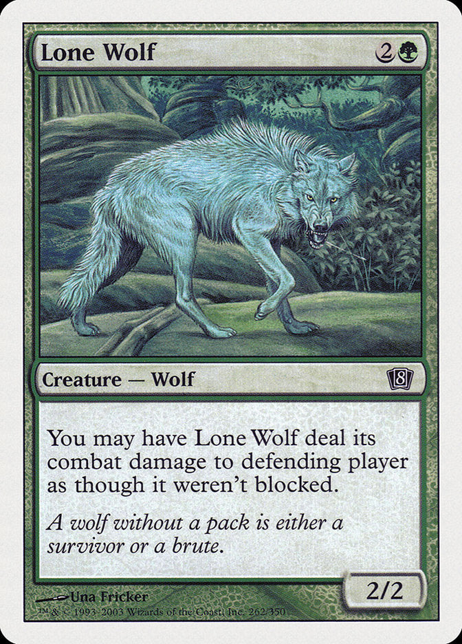 Lone Wolf [Eighth Edition] | Card Merchant Takapuna