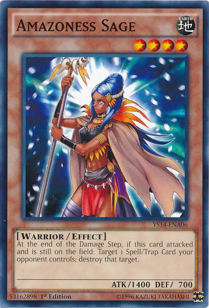 Amazoness Sage [YS14-ENA06] Common | Card Merchant Takapuna