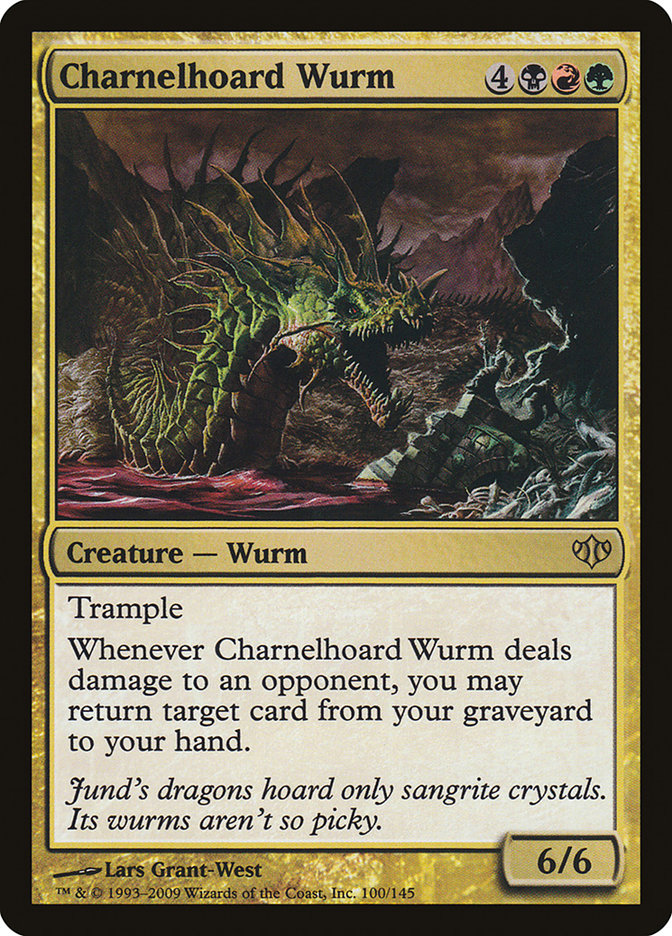 Charnelhoard Wurm [Conflux] | Card Merchant Takapuna