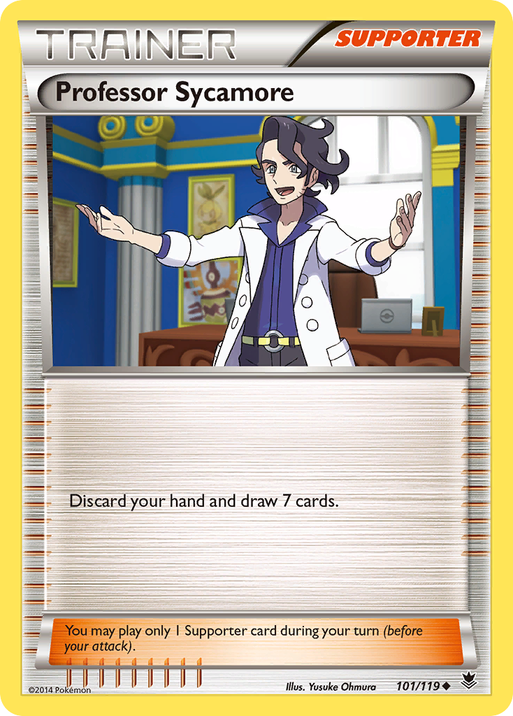 Professor Sycamore (101/119) [XY: Phantom Forces] | Card Merchant Takapuna