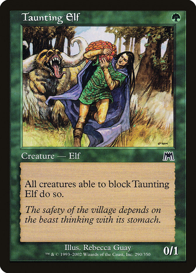 Taunting Elf [Onslaught] | Card Merchant Takapuna