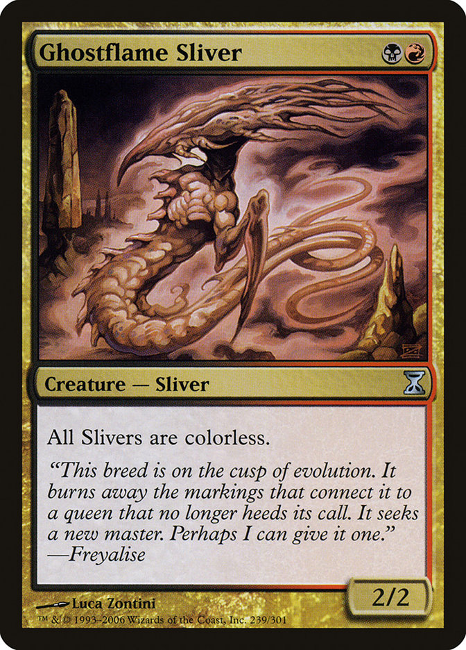 Ghostflame Sliver [Time Spiral] | Card Merchant Takapuna