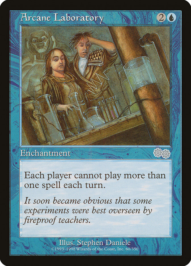 Arcane Laboratory [Urza's Saga] | Card Merchant Takapuna