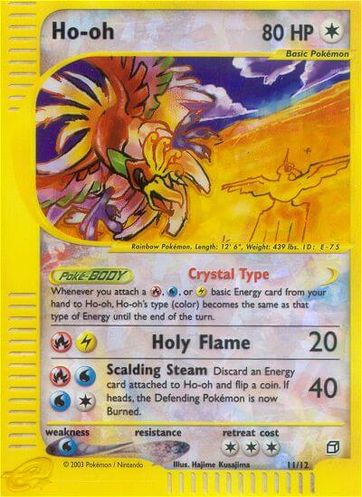 Ho-Oh (11/12) [Box Topper] | Card Merchant Takapuna