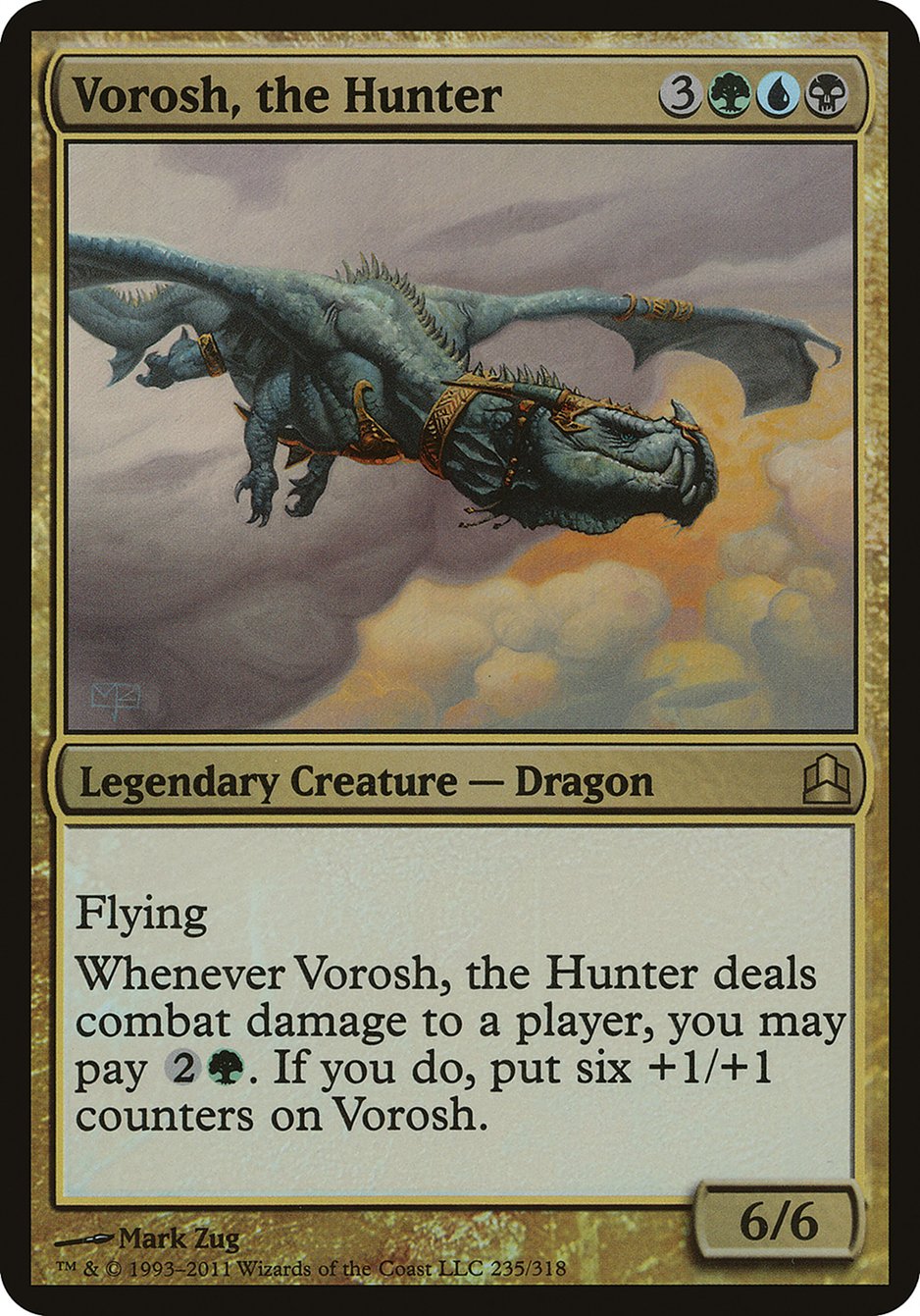 Vorosh, the Hunter (Oversized) [Commander 2011 Oversized] | Card Merchant Takapuna