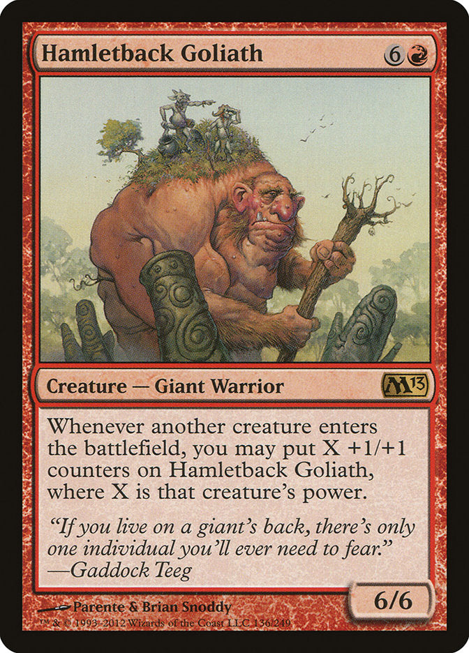 Hamletback Goliath [Magic 2013] | Card Merchant Takapuna