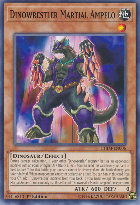 Dinowrestler Martial Ampelo [CHIM-EN006] Common | Card Merchant Takapuna