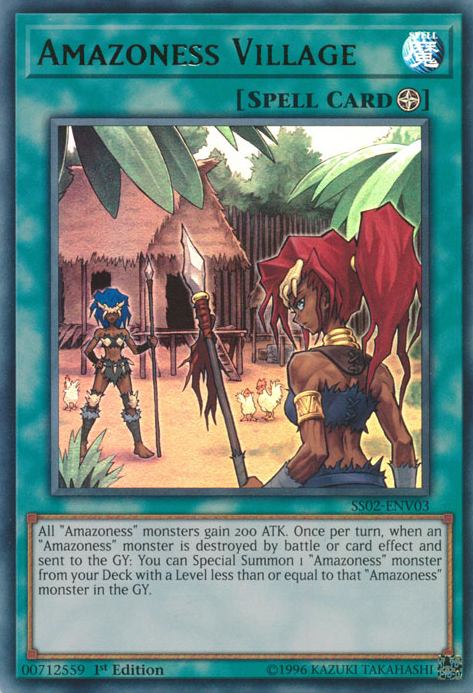 Amazoness Village [SS02-ENV03] Ultra Rare | Card Merchant Takapuna