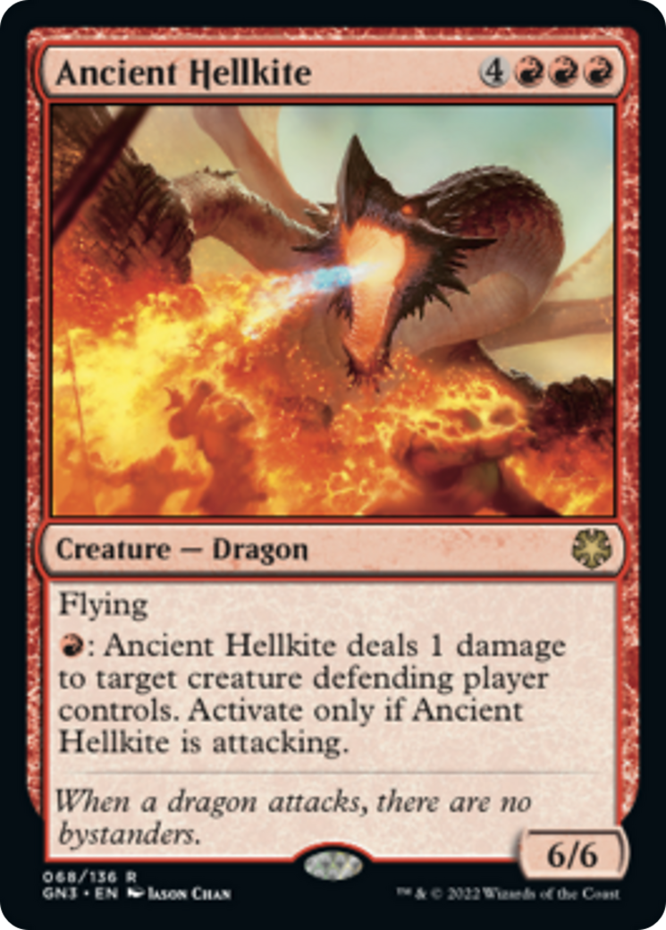 Ancient Hellkite [Game Night: Free-for-All] | Card Merchant Takapuna