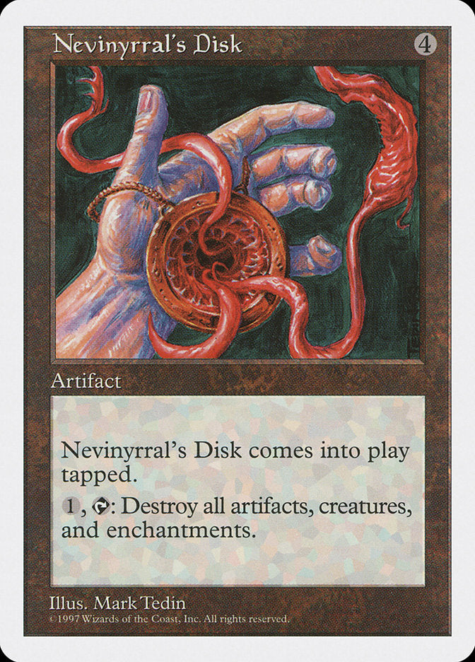 Nevinyrral's Disk [Fifth Edition] | Card Merchant Takapuna