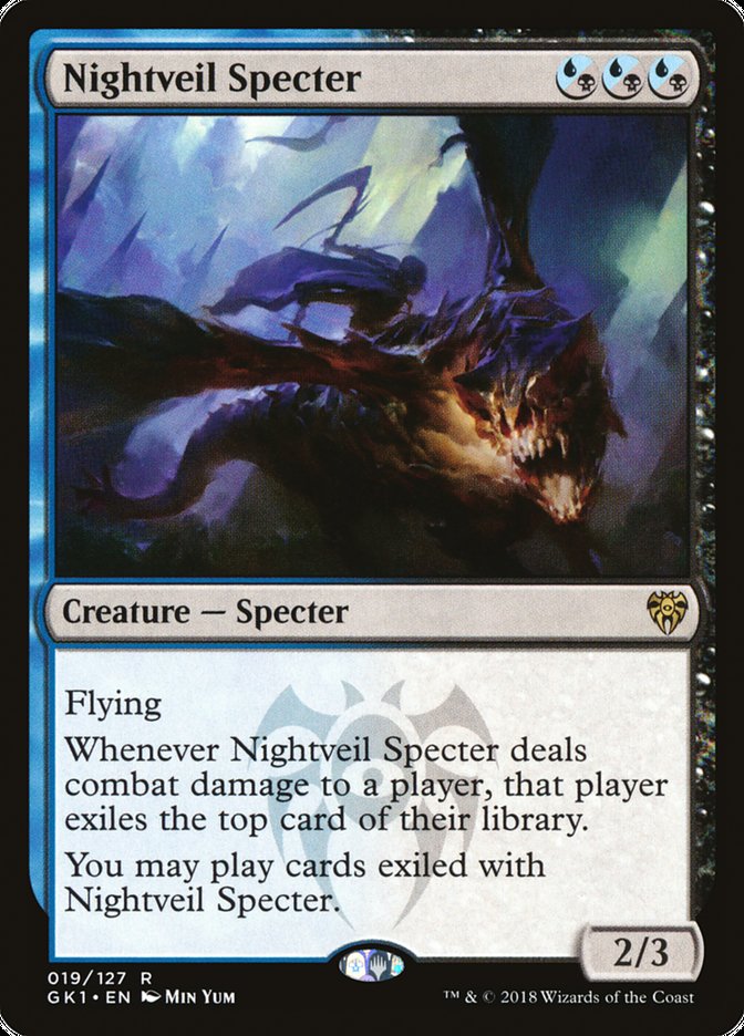 Nightveil Specter [Guilds of Ravnica Guild Kit] | Card Merchant Takapuna