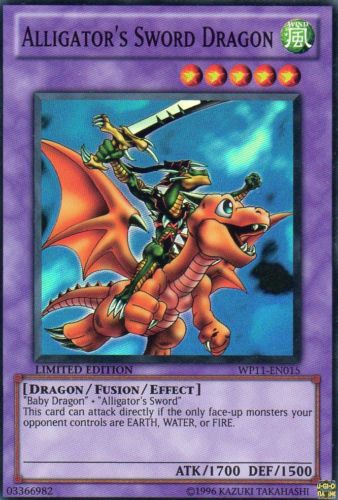 Alligator's Sword Dragon [WP11-EN015] Super Rare | Card Merchant Takapuna