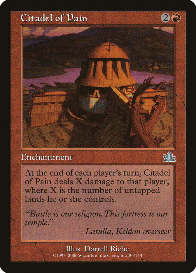 Citadel of Pain [Prophecy] | Card Merchant Takapuna