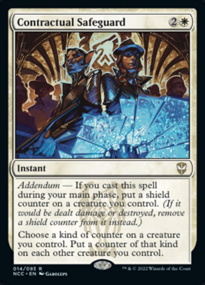 Contractual Safeguard [Streets of New Capenna Commander] | Card Merchant Takapuna