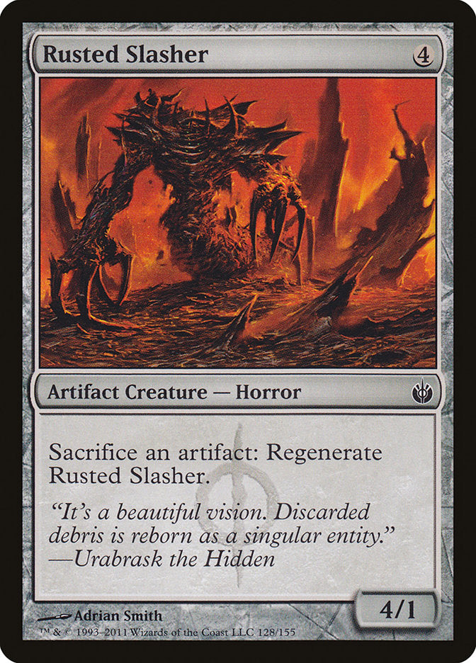 Rusted Slasher [Mirrodin Besieged] | Card Merchant Takapuna