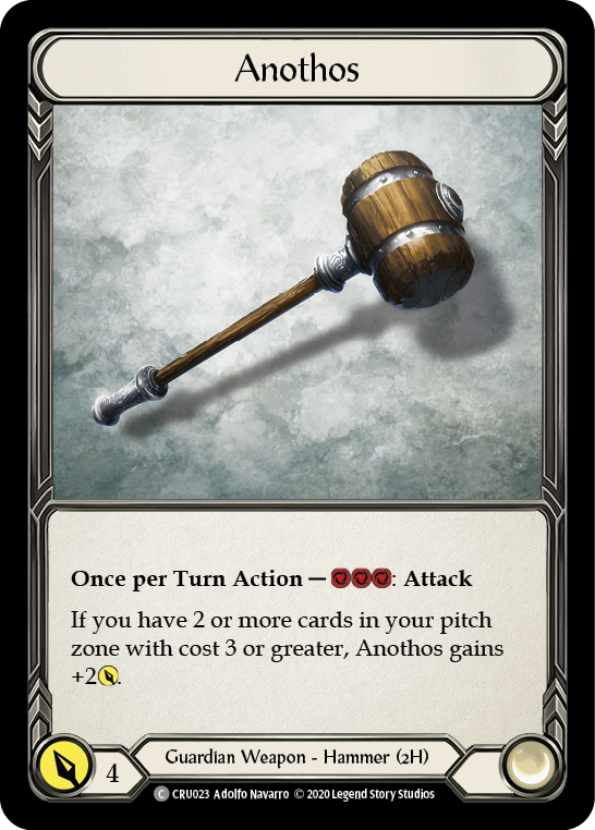 Anothos [CRU023] (Crucible of War)  1st Edition Normal | Card Merchant Takapuna