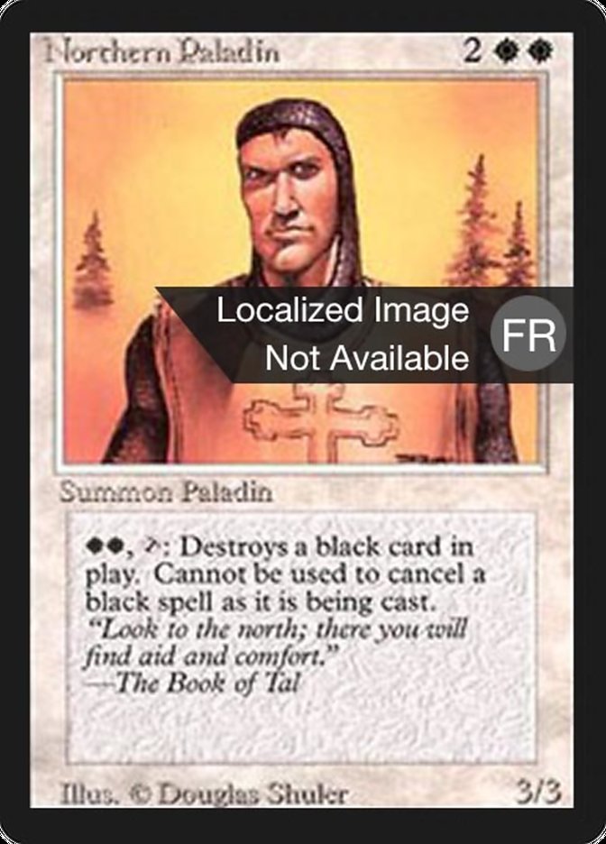 Northern Paladin [Foreign Black Border] | Card Merchant Takapuna