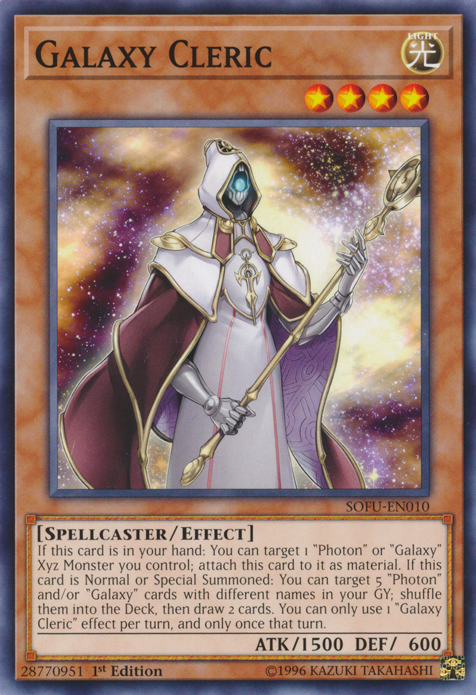 Galaxy Cleric [SOFU-EN010] Common | Card Merchant Takapuna