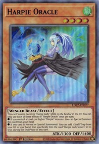 Harpie Oracle (Purple) [LDS2-EN077] Ultra Rare | Card Merchant Takapuna