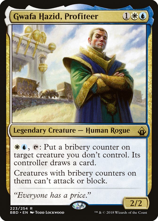 Gwafa Hazid, Profiteer [Battlebond] | Card Merchant Takapuna