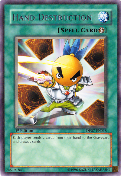 Hand Destruction [DP07-EN018] Rare | Card Merchant Takapuna