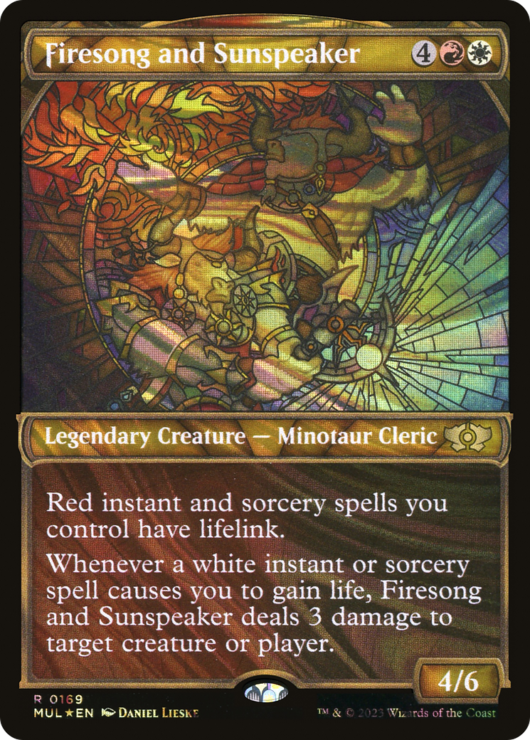 Firesong and Sunspeaker (Halo Foil) [Multiverse Legends] | Card Merchant Takapuna