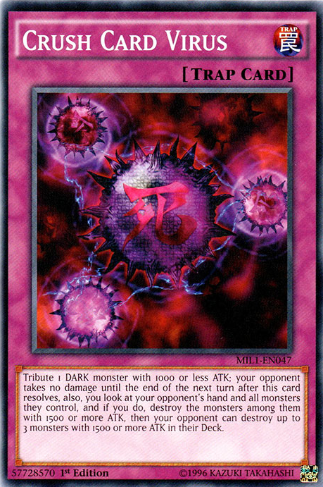 Crush Card Virus [MIL1-EN047] Common | Card Merchant Takapuna