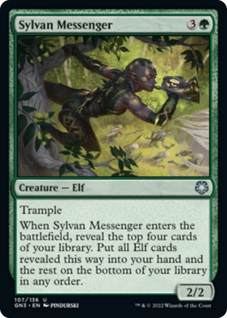 Sylvan Messenger [Game Night: Free-for-All] | Card Merchant Takapuna