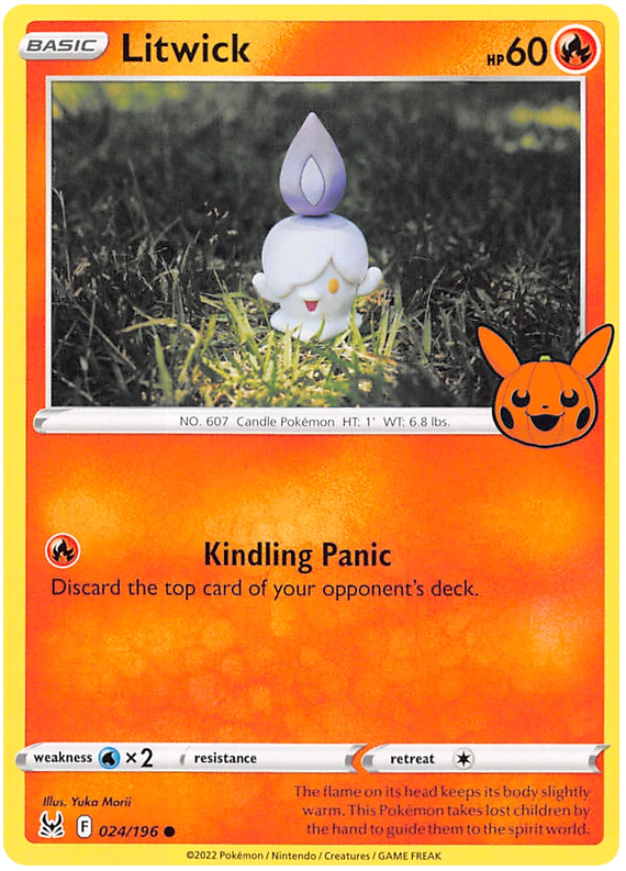 Litwick (024/196) [Trick or Trade 2023] | Card Merchant Takapuna