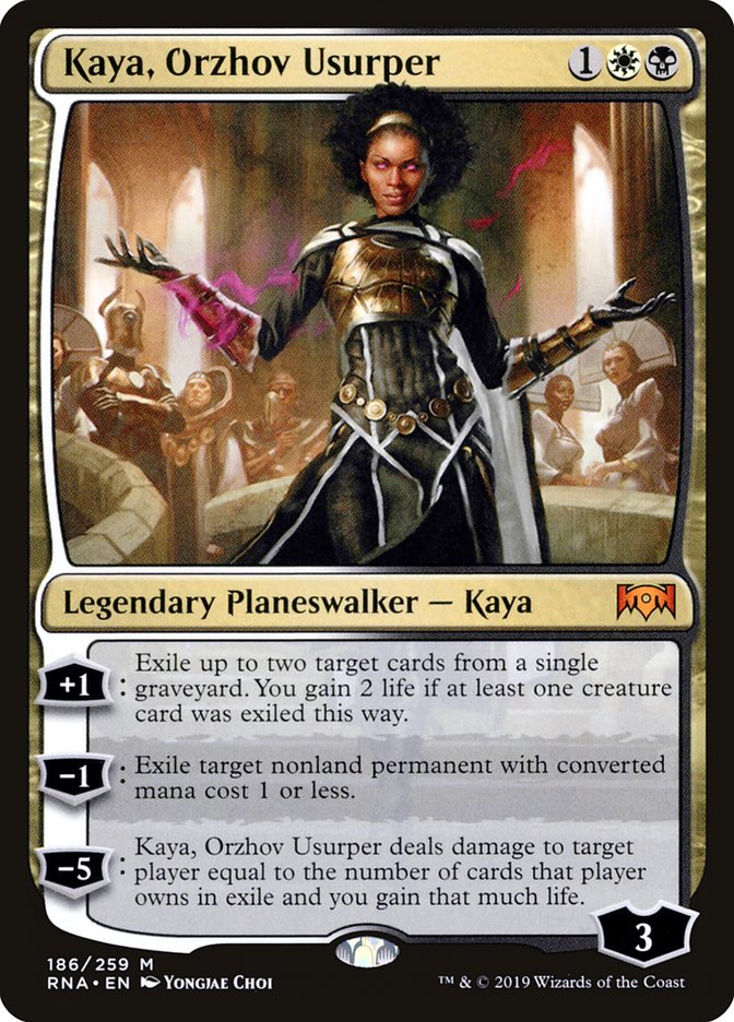 Kaya, Orzhov Usurper [Ravnica Allegiance] | Card Merchant Takapuna