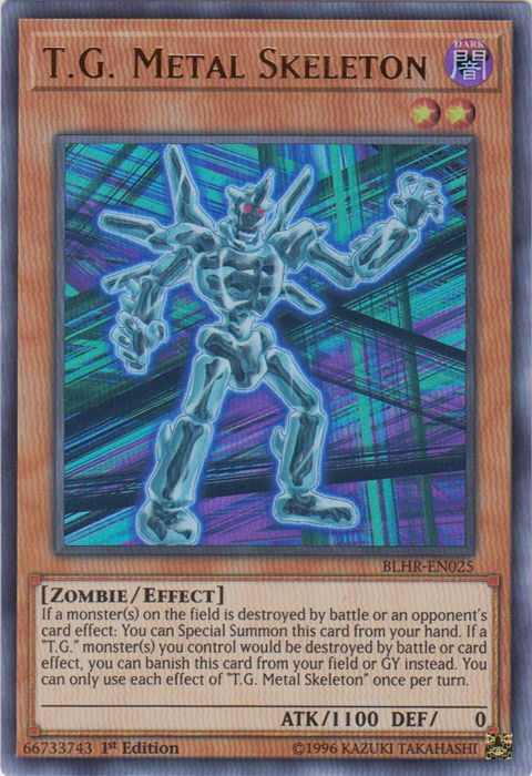 T.G. Metal Skeleton [BLHR-EN025] Ultra Rare | Card Merchant Takapuna