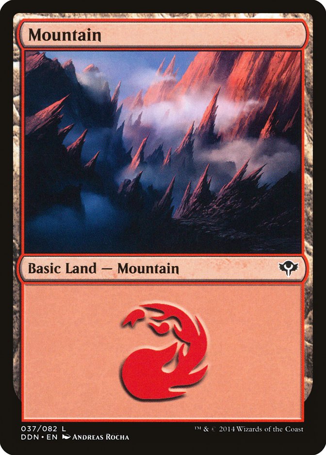 Mountain (37) [Duel Decks: Speed vs. Cunning] | Card Merchant Takapuna