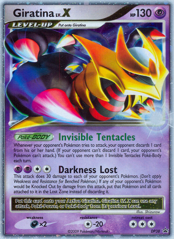 Giratina LV.X (DP38) [Diamond & Pearl: Black Star Promos] | Card Merchant Takapuna