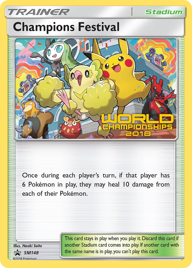 Champions Festival (SM148) (2018 Top Semi Finalist) [Sun & Moon: Black Star Promos] | Card Merchant Takapuna