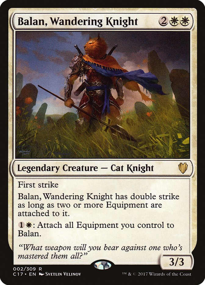 Balan, Wandering Knight [Commander 2017] | Card Merchant Takapuna