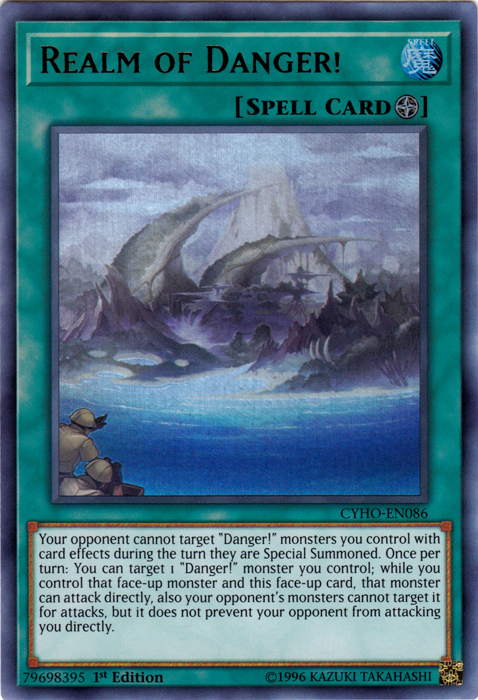 Realm of Danger! [CYHO-EN086] Ultra Rare | Card Merchant Takapuna