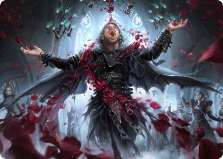 Bloodsoaked Reveler Art Card [Innistrad: Crimson Vow Art Series] | Card Merchant Takapuna