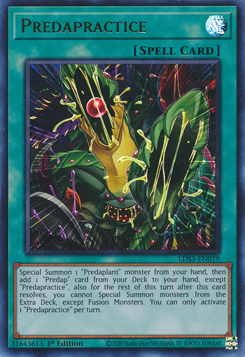 Predapractice [LDS3-EN079] Ultra Rare | Card Merchant Takapuna