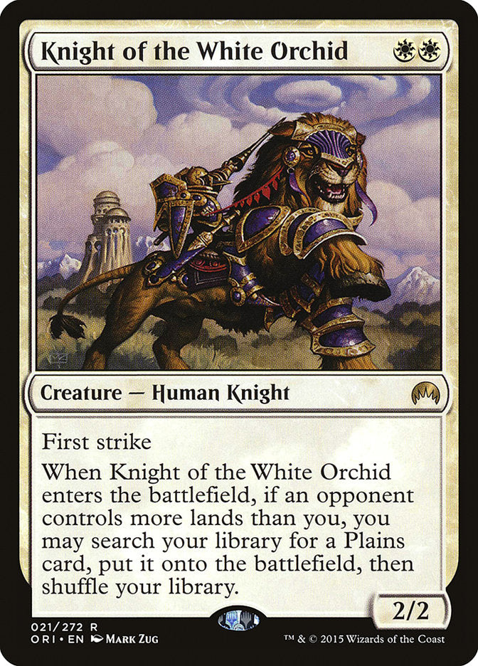 Knight of the White Orchid [Magic Origins] | Card Merchant Takapuna