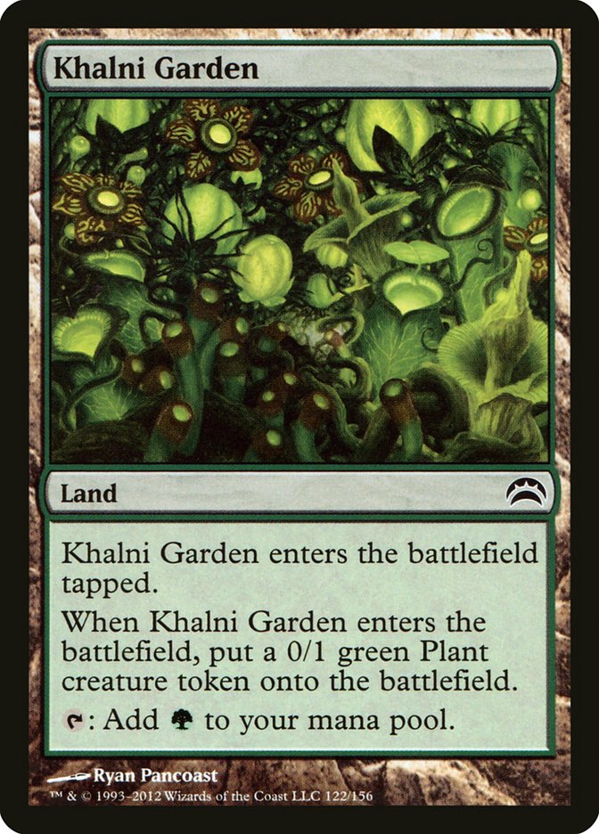 Khalni Garden [Planechase 2012] | Card Merchant Takapuna