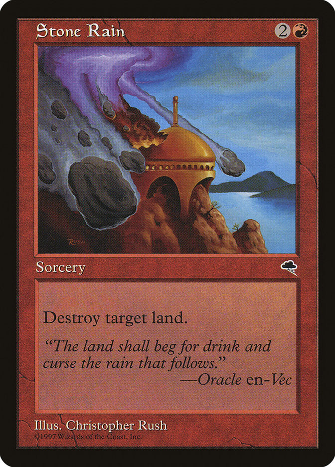 Stone Rain [Tempest] | Card Merchant Takapuna