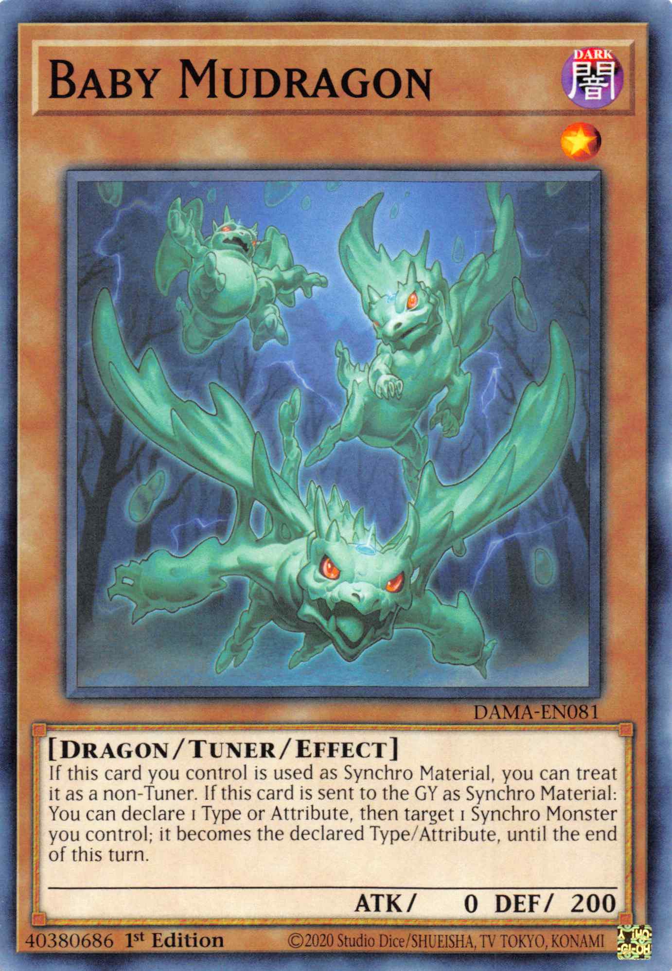 Baby Mudragon [DAMA-EN081] Common | Card Merchant Takapuna