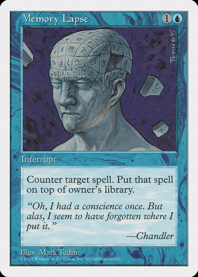 Memory Lapse [Fifth Edition] | Card Merchant Takapuna